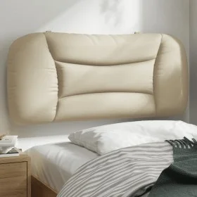 Gepolstertes Kopfteil aus cremefarbenem Stoff, 80 cm von , Kopf- und Fußteile - Ref: Foro24-374530, Preis: 35,96 €, Rabatt: %