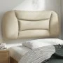 Padded headboard in cream fabric 80 cm by , Headboards and footboards - Ref: Foro24-374530, Price: 35,96 €, Discount: %