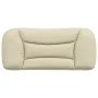 Padded headboard in cream fabric 80 cm by , Headboards and footboards - Ref: Foro24-374530, Price: 35,96 €, Discount: %