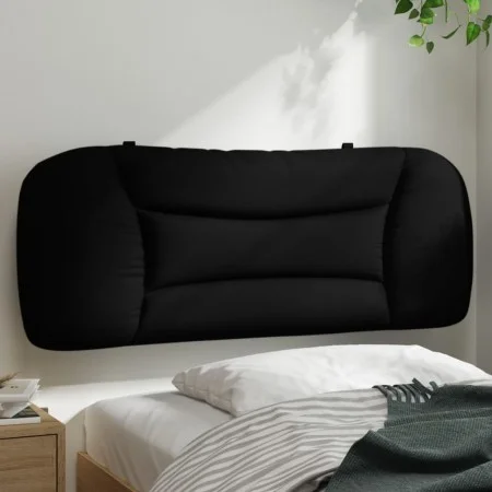 Gepolstertes Kopfteil aus schwarzem Stoff, 100 cm von , Kopf- und Fußteile - Ref: Foro24-374551, Preis: 35,32 €, Rabatt: %