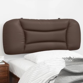 Gepolstertes Bettkopfteil aus braunem Kunstleder, 100 cm von , Kopf- und Fußteile - Ref: Foro24-374558, Preis: 37,16 €, Rabat...