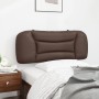 Gepolstertes Bettkopfteil aus braunem Kunstleder, 100 cm von , Kopf- und Fußteile - Ref: Foro24-374558, Preis: 37,16 €, Rabat...