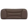 Cabecero de cama acolchado cuero sintético marrón 100 cm de , Cabeceros y pies de cama - Ref: Foro24-374558, Precio: 36,84 €,...
