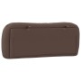 Brown synthetic leather padded bed headboard 100 cm by , Headboards and footboards - Ref: Foro24-374558, Price: 37,16 €, Disc...