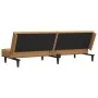 Braunes 2-Sitzer-Schlafsofa aus Samt von , Sofas - Ref: Foro24-375934, Preis: 224,20 €, Rabatt: %