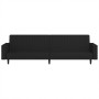 2-seater black velvet sofa bed by , Sofas - Ref: Foro24-375943, Price: 270,58 €, Discount: %