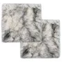 Stuhlkissen 2 Stück echtes Schaffell grau mix 40x40 cm von vidaXL, Kissen für Stühle und Sofas - Ref: Foro24-283889, Preis: 4...