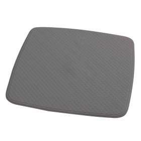 RIDDER Alfombra de baño antideslizante Capri gris cemento 54x54