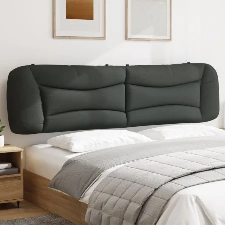 Dark gray fabric padded headboard 200 cm by , Headboards and footboards - Ref: Foro24-374617, Price: 83,05 €, Discount: %