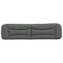 Dark gray fabric padded headboard 200 cm by , Headboards and footboards - Ref: Foro24-374617, Price: 83,70 €, Discount: %