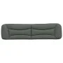 Dark gray fabric padded headboard 200 cm by , Headboards and footboards - Ref: Foro24-374617, Price: 83,05 €, Discount: %