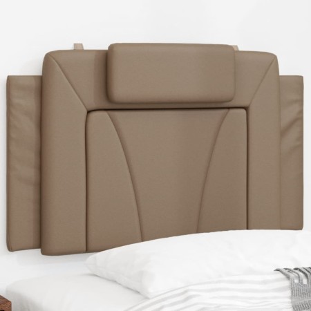 Gepolstertes Bettkopfteil aus Cappuccino-Kunstleder, 90 cm von , Kopf- und Fußteile - Ref: Foro24-374771, Preis: 30,00 €, Rab...