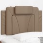 Gepolstertes Bettkopfteil aus Cappuccino-Kunstleder, 90 cm von , Kopf- und Fußteile - Ref: Foro24-374771, Preis: 30,00 €, Rab...