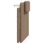Gepolstertes Bettkopfteil aus Cappuccino-Kunstleder, 90 cm von , Kopf- und Fußteile - Ref: Foro24-374771, Preis: 30,00 €, Rab...