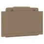 Cabecero de cama acolchado cuero sintético capuchino 90 cm de , Cabeceros y pies de cama - Ref: Foro24-374771, Precio: 29,62 ...