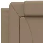 Cabecero de cama acolchado cuero sintético capuchino 90 cm de , Cabeceros y pies de cama - Ref: Foro24-374771, Precio: 29,62 ...