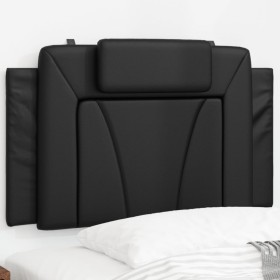 Gepolstertes Bettkopfteil aus schwarzem Kunstleder, 90 cm von , Kopf- und Fußteile - Ref: Foro24-374767, Preis: 40,67 €, Raba...
