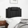 Cabecero de cama acolchado cuero sintético negro 90 cm de , Cabeceros y pies de cama - Ref: Foro24-374767, Precio: 40,04 €, D...