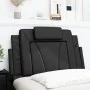 Cabecero de cama acolchado cuero sintético negro 90 cm de , Cabeceros y pies de cama - Ref: Foro24-374767, Precio: 40,04 €, D...