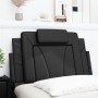 Gepolstertes Bettkopfteil aus schwarzem Kunstleder, 90 cm von , Kopf- und Fußteile - Ref: Foro24-374767, Preis: 40,67 €, Raba...