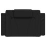 Black synthetic leather padded bed headboard 90 cm by , Headboards and footboards - Ref: Foro24-374767, Price: 40,67 €, Disco...