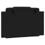 Cabecero de cama acolchado cuero sintético negro 90 cm de , Cabeceros y pies de cama - Ref: Foro24-374767, Precio: 40,04 €, D...