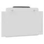 Cabecero de cama acolchado cuero sintético blanco y negro 90 cm de , Cabeceros y pies de cama - Ref: Foro24-374773, Precio: 4...