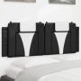 Gepolstertes Kopfteil Kunstleder schwarz weiß 120 cm von , Kopf- und Fußteile - Ref: Foro24-374786, Preis: 41,99 €, Rabatt: %