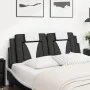 Gepolstertes Kopfteil Kunstleder schwarz weiß 120 cm von , Kopf- und Fußteile - Ref: Foro24-374786, Preis: 41,35 €, Rabatt: %