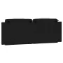 Gepolstertes Kopfteil Kunstleder schwarz weiß 120 cm von , Kopf- und Fußteile - Ref: Foro24-374786, Preis: 41,35 €, Rabatt: %