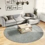 Moderner Langflor-Shaggy-Teppich PAMPLONA grün Ø 240 cm von , Teppiche - Ref: Foro24-375314, Preis: 96,56 €, Rabatt: %