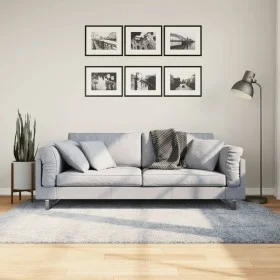 PAMPLONA moderner Langflor-Shaggy-Teppich Blau 140x200 cm von , Teppiche - Ref: Foro24-375323, Preis: 54,34 €, Rabatt: %