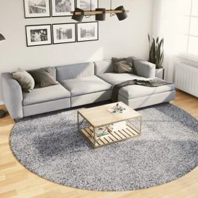 Moderner Langflor-Shaggy-Teppich PAMPLONA blau Ø 280 cm von , Teppiche - Ref: Foro24-375337, Preis: 117,60 €, Rabatt: %