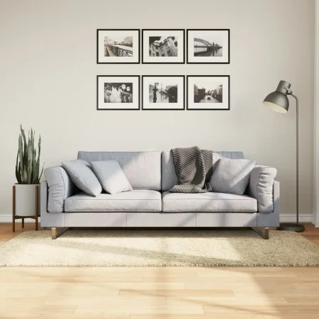 PAMPLONA moderner Langflor-Shaggy-Teppich Gold 100x200cm von , Teppiche - Ref: Foro24-375342, Preis: 33,98 €, Rabatt: %