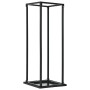 Firewood rack with black steel base 37x37x113 cm by vidaXL, Firewood bags and holders - Ref: Foro24-284702, Price: 49,60 €, D...