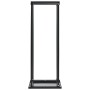 Firewood rack with black steel base 37x37x113 cm by vidaXL, Firewood bags and holders - Ref: Foro24-284702, Price: 49,60 €, D...