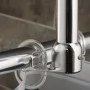 RIDDER Chrom Gardinenstange Halterung für Badezimmer 55x2,5x2,5 cm von RIDDER, Duschstangen - Ref: Foro24-425900, Preis: 23,7...