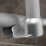 RIDDER Chrom Gardinenstange Halterung für Badezimmer 55x2,5x2,5 cm von RIDDER, Duschstangen - Ref: Foro24-425900, Preis: 23,7...