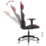 Black and red synthetic leather massage gaming chair by , Gaming chairs - Ref: Foro24-345446, Price: 115,85 €, Discount: %