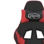 Black and red synthetic leather massage gaming chair by , Gaming chairs - Ref: Foro24-345446, Price: 115,85 €, Discount: %