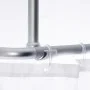 RIDDER Chrom Gardinenstange Halterung für Badezimmer 55x2,5x2,5 cm von RIDDER, Duschstangen - Ref: Foro24-425900, Preis: 23,7...