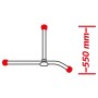 RIDDER Chrom Gardinenstange Halterung für Badezimmer 55x2,5x2,5 cm von RIDDER, Duschstangen - Ref: Foro24-425900, Preis: 23,6...