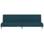 2-Sitzer-Schlafsofa aus blauem Samt von , Sofas - Ref: Foro24-375873, Preis: 256,80 €, Rabatt: %