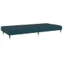 2-Sitzer-Schlafsofa aus blauem Samt von , Sofas - Ref: Foro24-375873, Preis: 256,80 €, Rabatt: %