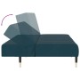 2-Sitzer-Schlafsofa aus blauem Samt von , Sofas - Ref: Foro24-375873, Preis: 261,29 €, Rabatt: %