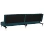 2-Sitzer-Schlafsofa aus blauem Samt von , Sofas - Ref: Foro24-375873, Preis: 256,80 €, Rabatt: %