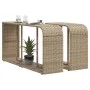 Estantes de almacenaje 2 unidades ratán sintético beige de , Perchas y estanterías - Ref: Foro24-366070, Precio: 72,50 €, Des...