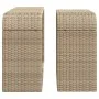 Estantes de almacenaje 2 unidades ratán sintético beige de , Perchas y estanterías - Ref: Foro24-366070, Precio: 72,50 €, Des...