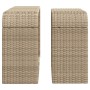Lagerregale 2 Einheiten beiges synthetisches Rattan von , Kleiderbügel und Regale - Ref: Foro24-366070, Preis: 65,92 €, Rabat...