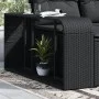 Storage shelves 2 units black synthetic rattan by , Hangers and shelves - Ref: Foro24-365981, Price: 80,15 €, Discount: %